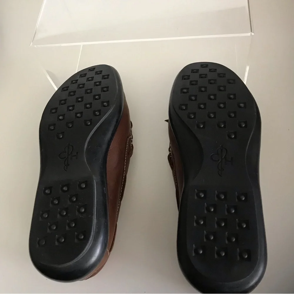 Cole Haan Men's 9.5 M Casual Leather Loafers Brown Slip-on Shoes - Old Stock - Picture 6 of 13